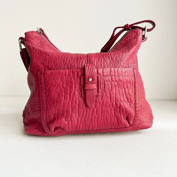 Cole Haan Thick Dusty Red Leather Medium Shoulder bag - Picture 1 of 10